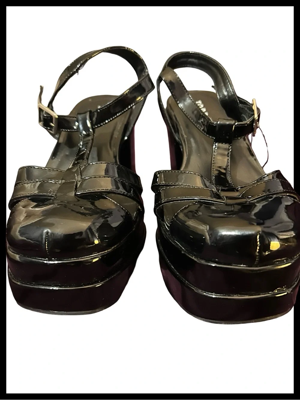 🆕 Torrid Double Platform T-strap Heels